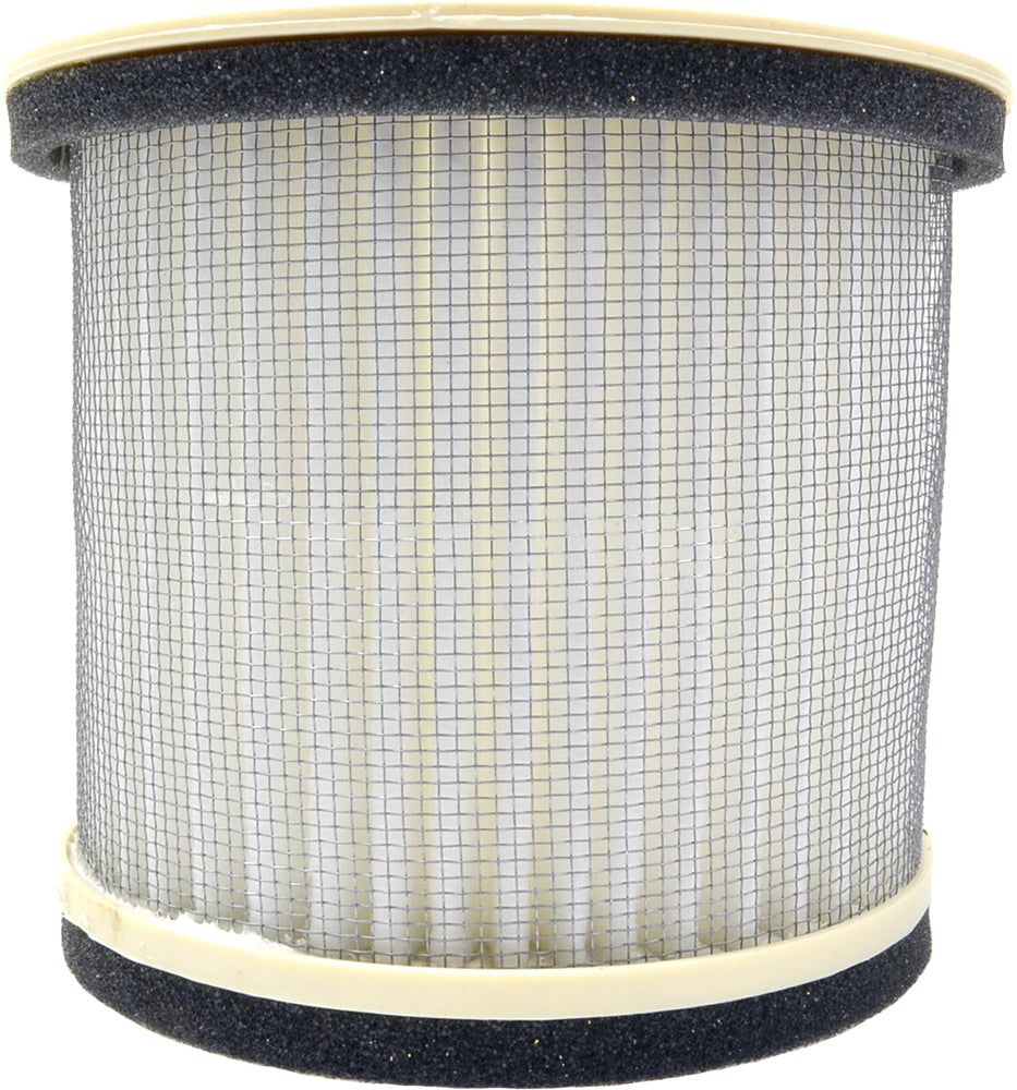 Emgo air filter 78-9604 for motorcycle or vehicle engine, showing the cylindrical filter element with plastic housing.