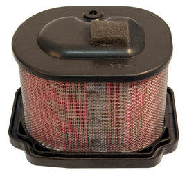 Emgo Air Filter 78-9626 for motorcycle or ATV, showing the cylindrical filter element with plastic frame.