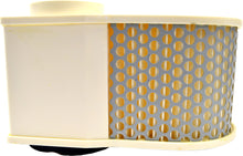 Load image into Gallery viewer, Emgo air filter 78-9664 for motorcycle engine, cylindrical shape with pleated filter material and black plastic end caps