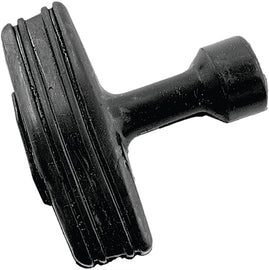 Emgo universal recoil handle engine part with black grip and metal components, designed for engine recoil systems.