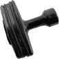 Emgo universal recoil handle engine part with black grip and metal components, designed for engine recoil systems.