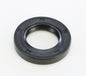 Emgo oil seal measuring 25x42x7mm, suitable for Honda engines, with black rubber exterior and metal interior components.