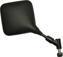 Load image into Gallery viewer, Right side motorcycle mirror by Emgo, model Suz 56-9869, with a reflective glass surface and mounting arm.