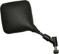 Right side motorcycle mirror by Emgo, model Suz 56-9869, with a reflective glass surface and mounting arm.