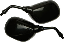 Charger l'image dans la galerie, Emgo Mini Scooter Mirrors with black 8mm mounting, compact and durable for easy visibility and stylish scooter upgrades.