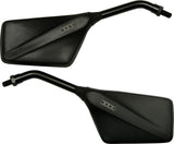 Trimline Mirrors Matte Black All Except Yam