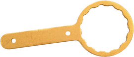 Emgo Oil Filter Wrench 57-8001 for oil filters, black metal tool with adjustable grip, used for removing and installing oil filters.