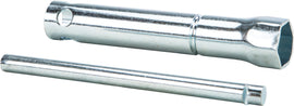 Emgo 5/8-inch spark plug wrench for automotive tools, featuring a durable metal handle and socket for easy spark plug removal.