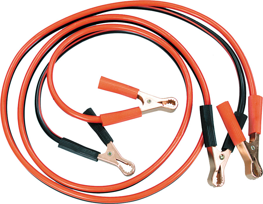 Emgo 6-foot jumper cable for car battery jump-starting, with heavy-duty clamps and insulated wiring.