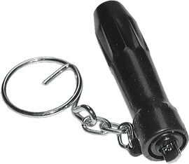 Emgo low pressure tire gauge measuring 0-8 lbs, suitable for automotive tires, with a clear dial and compact design.