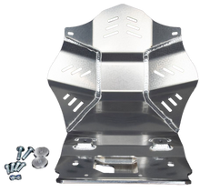 Charger l'image dans la galerie, Enduro Engineering Kawasaki skid plate guard for off-road motorcycles, providing protection for the bike's underside.