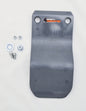 Enduro Engineering skidplate linkage guard for motorcycle protection, showing durable metal construction and mounting points.
