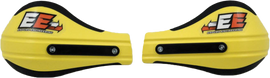 Enduro Engineering Evo 2 Roost Deflector Yellow Outer Mount handguards for motocross or off-road bikes.