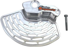 Load image into Gallery viewer, Enduro Engineering KTM front rotor guard with 26mm axle for enhanced protection and durability on off-road motorcycles.