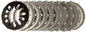 Energy One E1 clutch kit with friction plates and springs for 5/6-speed transmissions, suitable for automotive clutch repair.