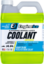 Engine Ice Hi-Performance Snow and Winter Coolant 1/2 Gal bottle, automotive chemical product with blue coolant liquid inside.