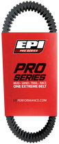 EPI Pro Series Belt 53-1025, a durable black belt with reinforced stitching, designed for professional wear and performance.