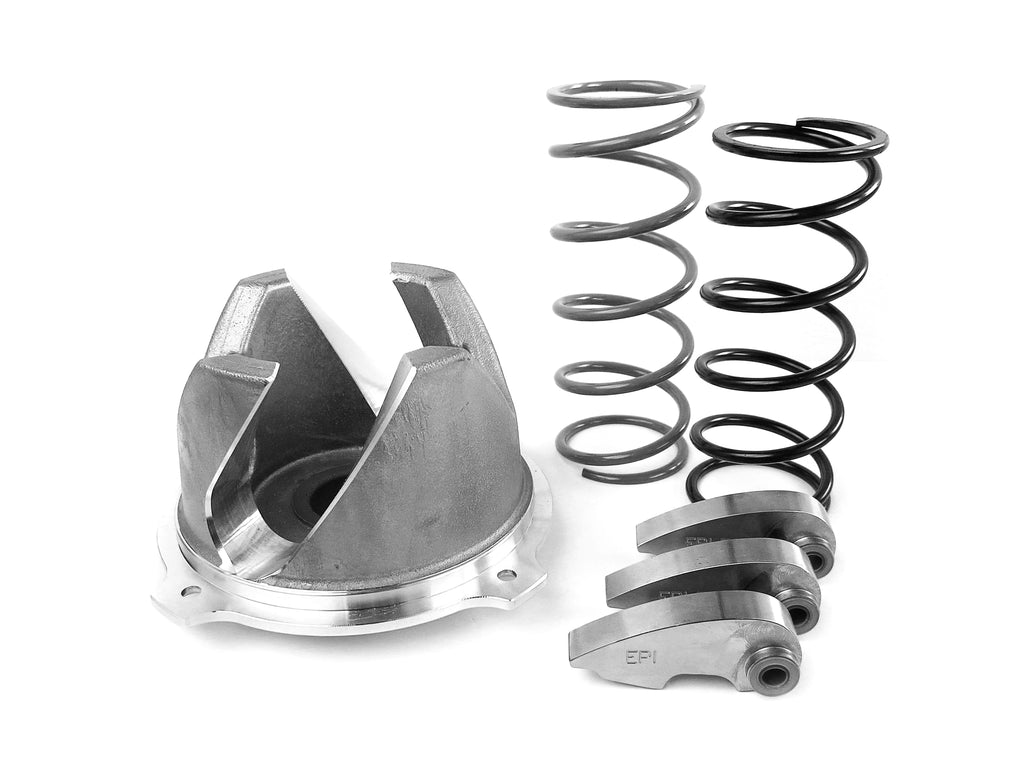 EPI clutch kit for 1000 XP Ranger with Elev Stock Tire, includes clutch components, shown in a close-up image.