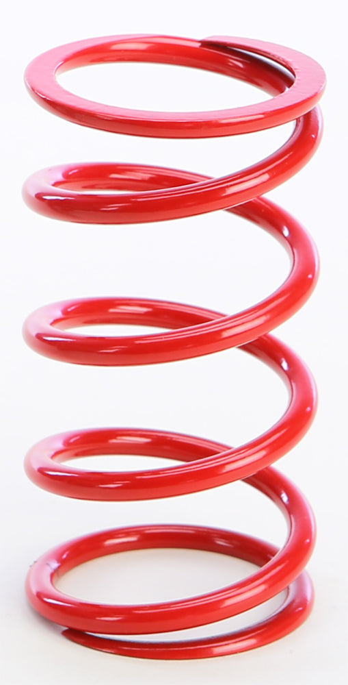 Red EPI primary clutch spring for ATV or motorcycle, showcasing the clutch spring with coiled design and branding.