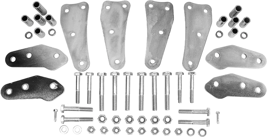 EPI Lift Kit for Yamaha YZ motorcycle suspension upgrade, showing metal components and mounting hardware in silver and black
