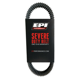 EPI Severe Duty Drive Belt 52-65040, black rubber belt with textured surface for heavy-duty engine use