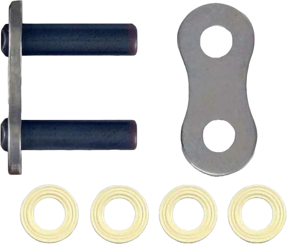 Silver Excel Wheel Components Master Link SV530UWR Rivet for bicycle wheel assembly, shown in the image.