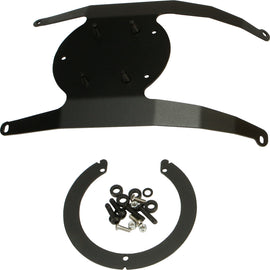 GIVI Tanklock Mount 270-6039 for motorcycle, close-up of hardware fitting and mounting bracket on bike tank