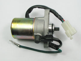 Ricks Motorsport Electric starter motor for Ricks Starter 27-61003, showing the compact, durable electric starter with wiring components.