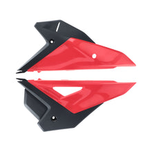 Load image into Gallery viewer, Acerbis CRF red and black upper and lower side panels for motorcycle body, designed for CRF models.