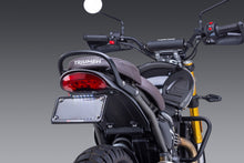 Load image into Gallery viewer, Yoshimura Fender Eliminator V2 Kit Tri for motorcycle body, showing sleek black and silver design with mounting components.