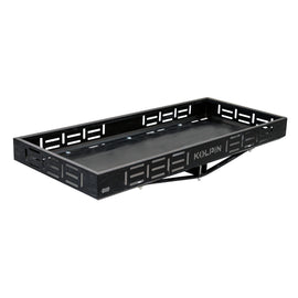 Kolpin 2-inch receiver hitch cargo carrier for towing and trailer use, designed for durable outdoor hauling.