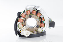 Load image into Gallery viewer, Ricks Motorsport Electric Stator 27-21903 for motorcycle electrical systems, showing the coil and wiring components.