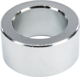 HardDrive 1-inch rear chrome wheel spacer, 0.750-inch thick, for vehicle wheel customization, shown on car wheel.