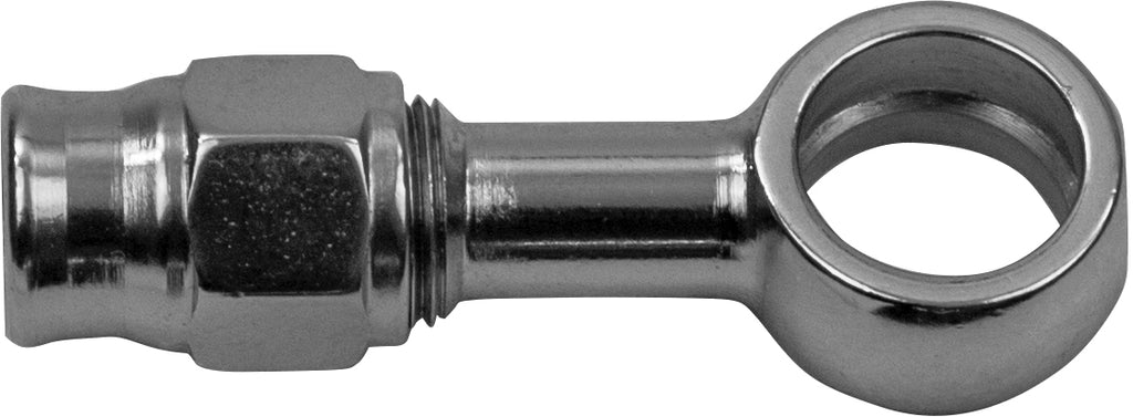 Goodridge Straight 3/8 (10mm) to -7/16 Banjo brake fitting, high-quality automotive brake component, metal with threaded ends