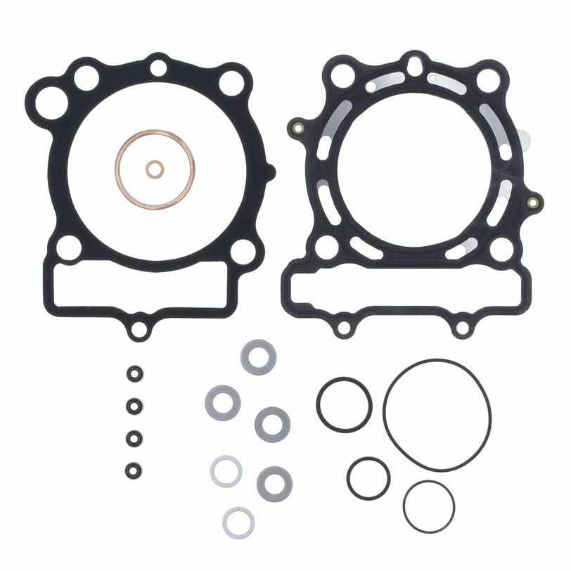 Athena Top End Gasket Kit for Kawasaki 67-0419, includes gaskets and seals for engine top end repair, no valve cover gasket included.