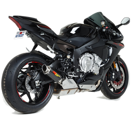 Hotbodies Racing gloss black Fender Eliminator for Yamaha off-road motorcycle, featuring sleek design and compact profile.