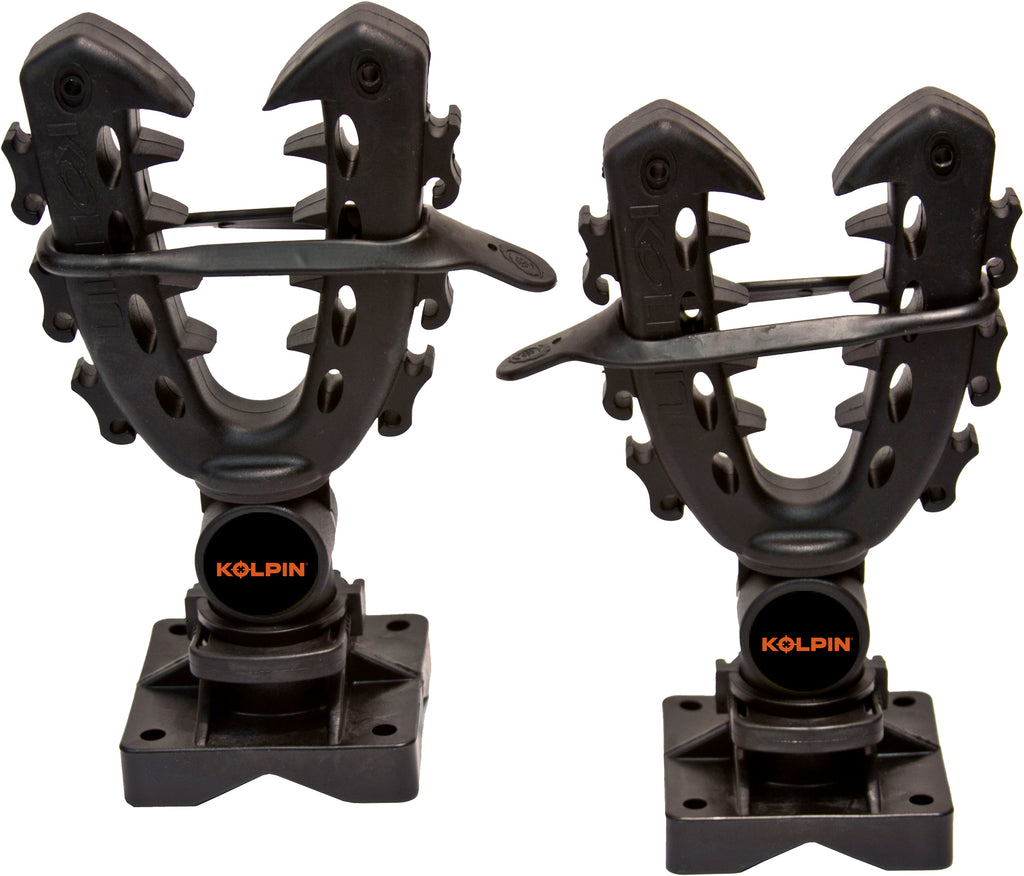 Kolpin Rhino Grip XL 23-2036 in black, showing its sturdy design and mounting features for ATV or UTV storage and securing equipment.
