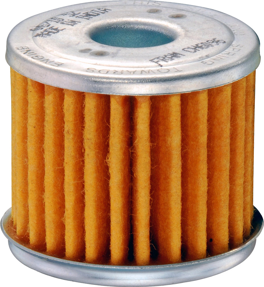 FRAM Premium Oil Filter 14-6096 showing a close-up of the black cylindrical filter with metal top and threaded center for automotive use