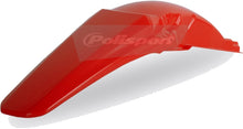 Load image into Gallery viewer, Red Polisport Plastics rear fender for Honda CRF250 motorcycle, part number 64-6272, shown on the bike.