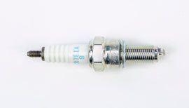 NGK spark plug #91175/04, model CR7EIA-9, showing the ceramic insulator and metal threaded shell.