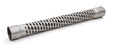 Cobra Quiet Core 8 5/8-inch exhaust for 15-inch engine bodies, shown in a close-up image of the muffler component.