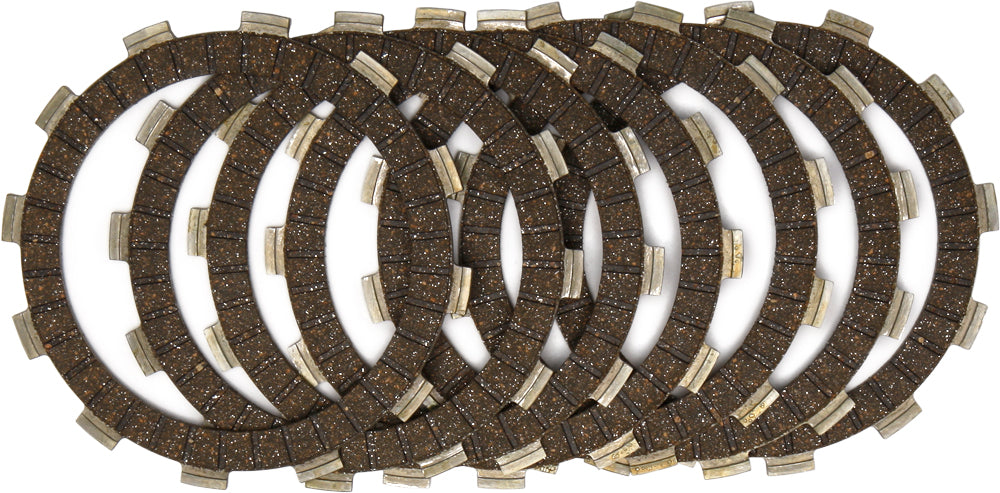 EBC Motorcycle Brakes clutch kit CK1222, includes clutch plates and components for motorcycle clutch system, black and metallic parts.