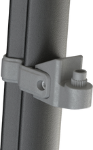Load image into Gallery viewer, ATV-TEK Clearview/Elite Series sideview mirror mount bracket for ATV, shown in black with mounting hardware.