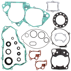 Vertex Complete Gasket Set with Oil Seals, showing a collection of gaskets and seals for engine repair.