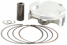 Vertex forged piston kit for Kawasaki 175-24509B, includes pistons and components for 77.96mm bore, 14.1:1 compression.