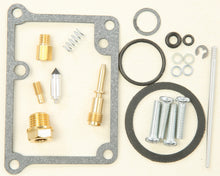 Load image into Gallery viewer, All Balls Bike Carburetor Rebuild Kit 226-1308 for intake, carburetor, and fuel system with various replacement components.