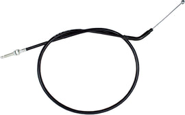 Motion Pro black vinyl clutch cable 70-2307 for motorcycle control, with metal fittings and protective outer cover.