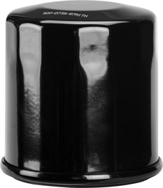 HardDrive Indian Black oil filter 175b, model 820-0739, showing the compact black oil filter for automotive maintenance.
