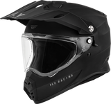 Fly Racing Trekker Solid Helmet Matte Black Xs 73-7021XS