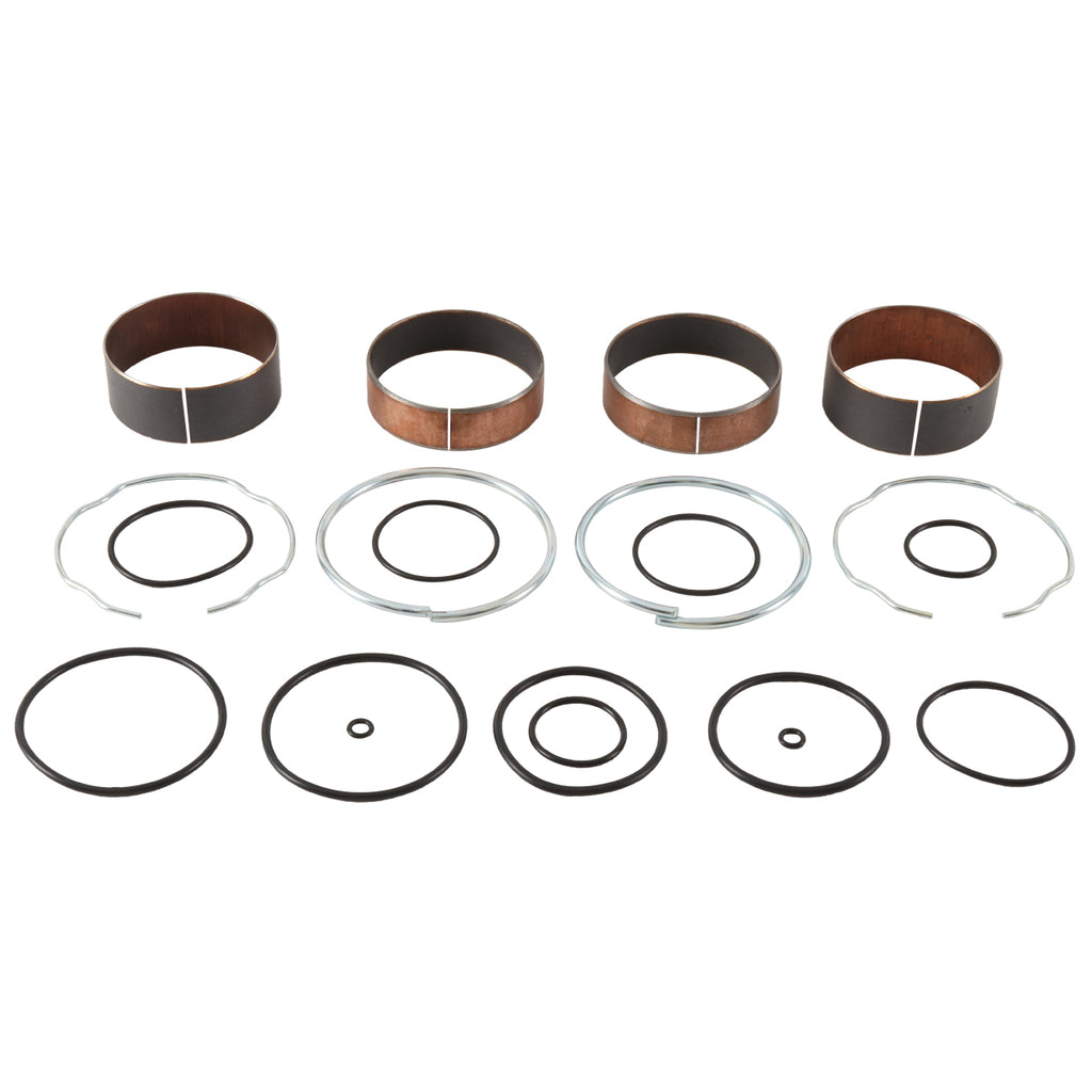 All Balls suspension fork bushing kit 23-86131 with multiple bushings and components for motorcycle fork maintenance